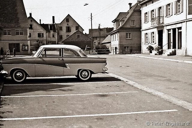 Gaststätte 'Mohren' in Ochsenhausen im Jahr 1959